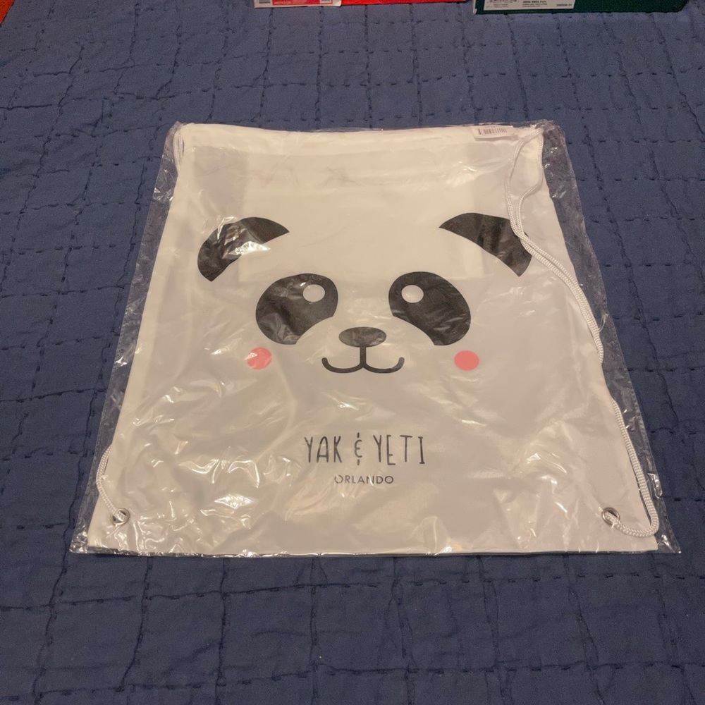 Yak & Yeti 🐼 Cinch Bag